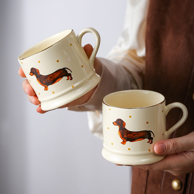 Gold Spots Dachshund Mug The Doxie World
