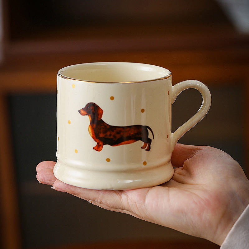 Gold Spots Dachshund Mug The Doxie World