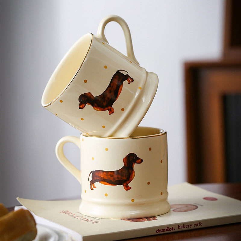 Gold Spots Dachshund Mug The Doxie World