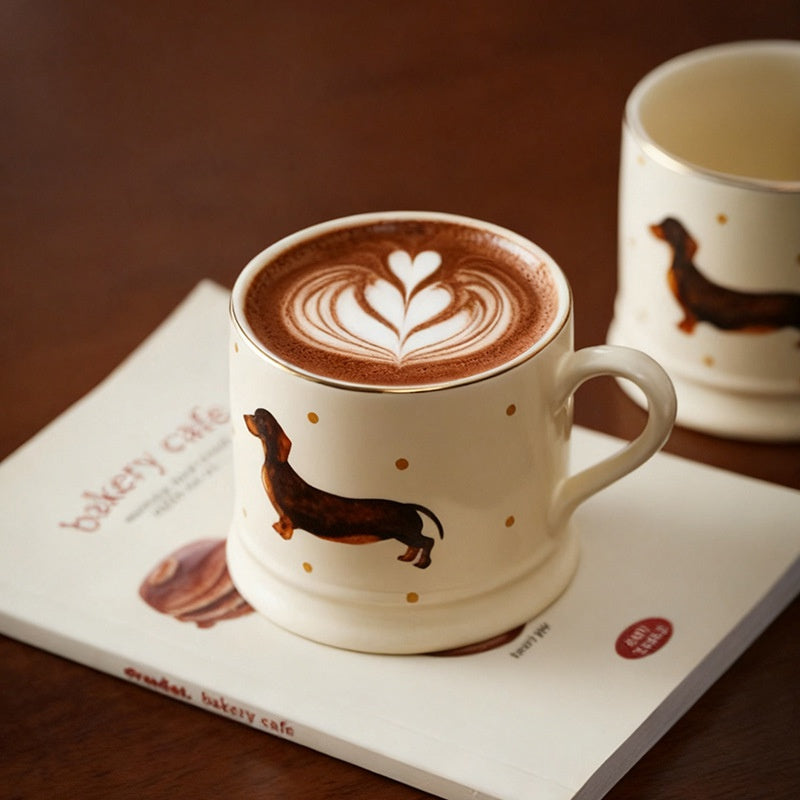 Gold Spots Dachshund Mug The Doxie World