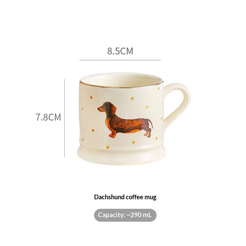 Gold Spots Dachshund Mug The Doxie World