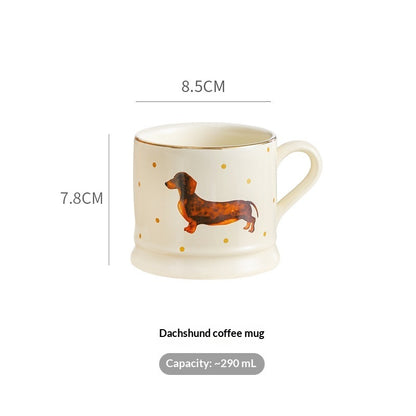 Gold Spots Dachshund Mug The Doxie World