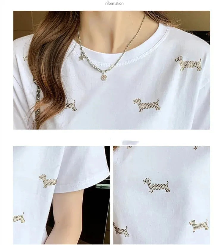 Golden Dachshund T-Shirt The Doxie World