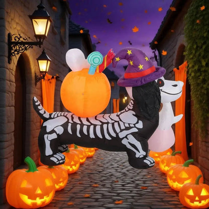 Halloween Dachshund Inflatable The Doxie World