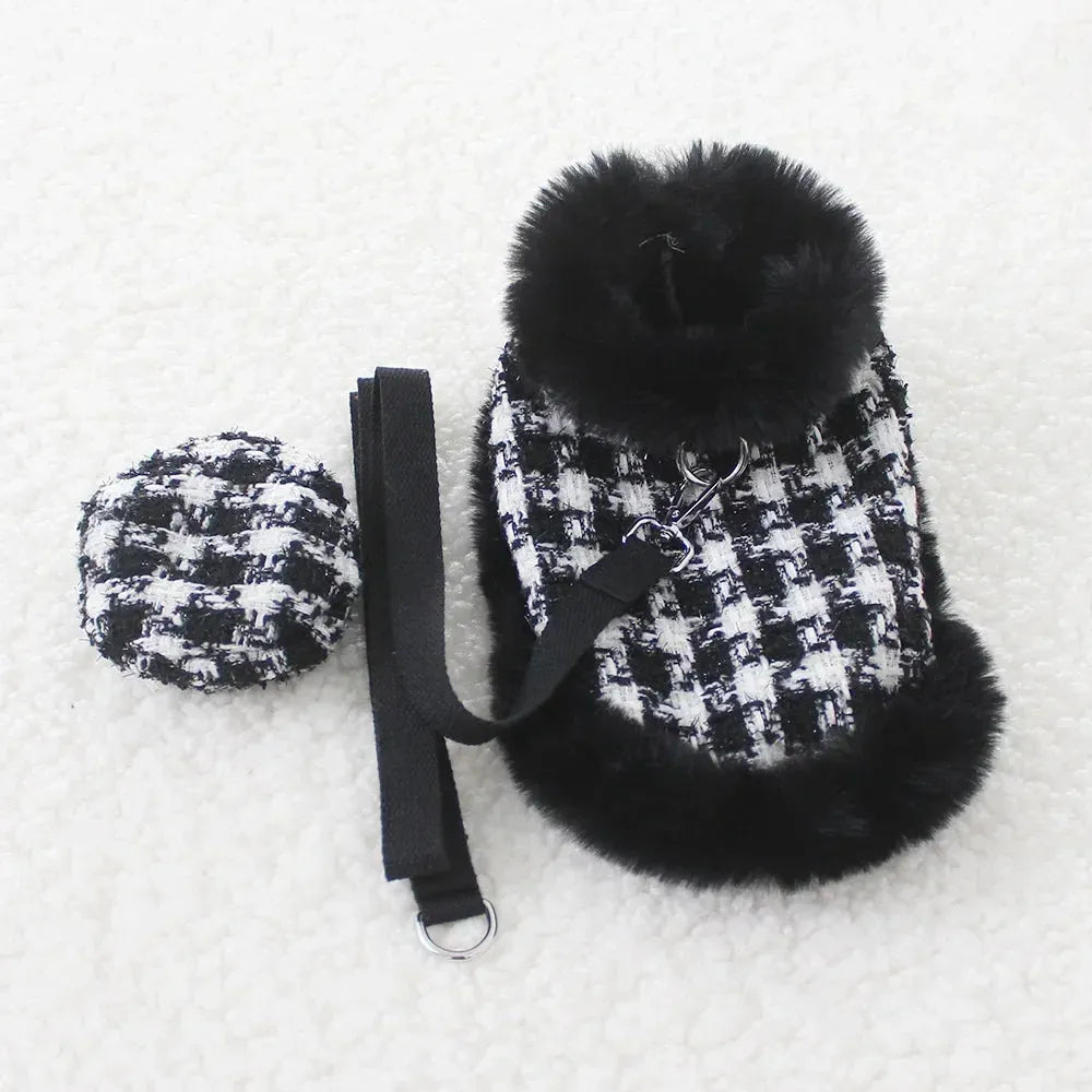 Houndstooth Dachshund Coat Set The Doxie World