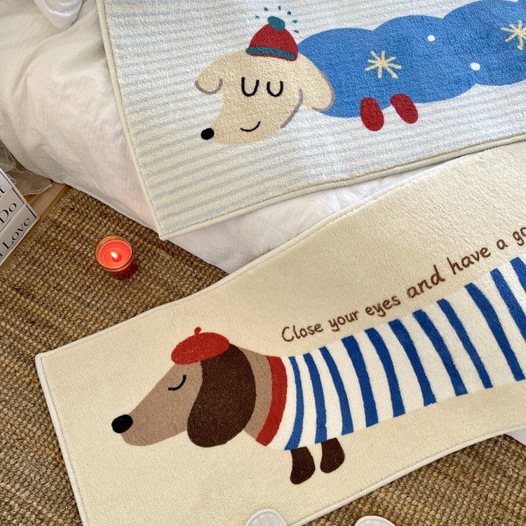 Long Dachshund  Rug The Doxie World