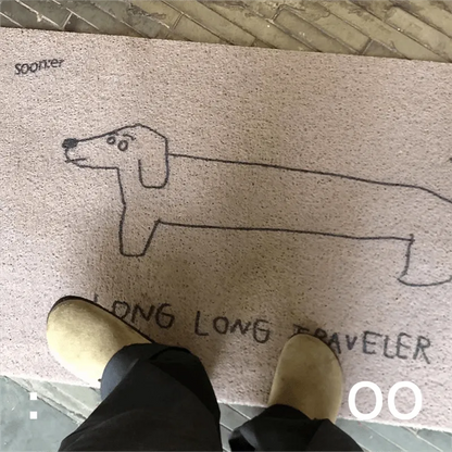 Long Long Dachshund Door mat The Doxie World