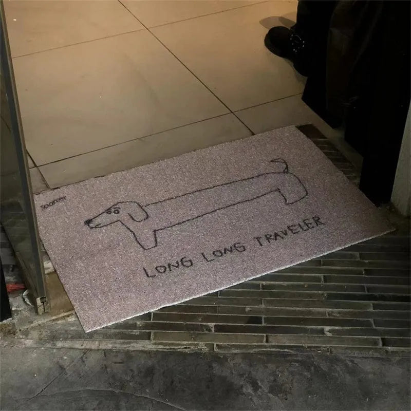 Long Long Dachshund Door mat The Doxie World