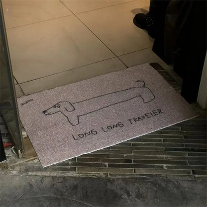 Long Long Dachshund Door mat The Doxie World
