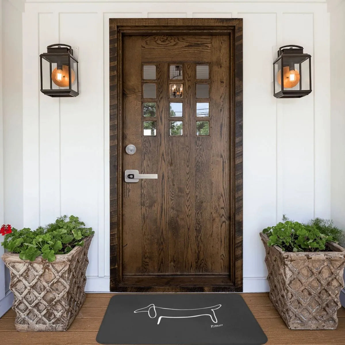 Minimalistic Dachshund Rug 40x60cm/15.7"x23.5" The Doxie World