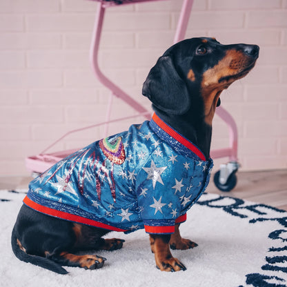 Planet Sequin Dachshund Jacket The Doxie World