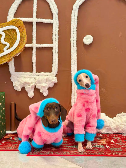 Plush Dachshund Onesie with Hood The Doxie World