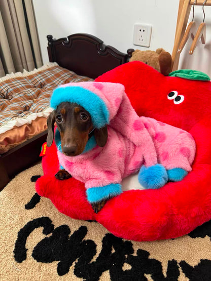 Plush Dachshund Onesie with Hood The Doxie World