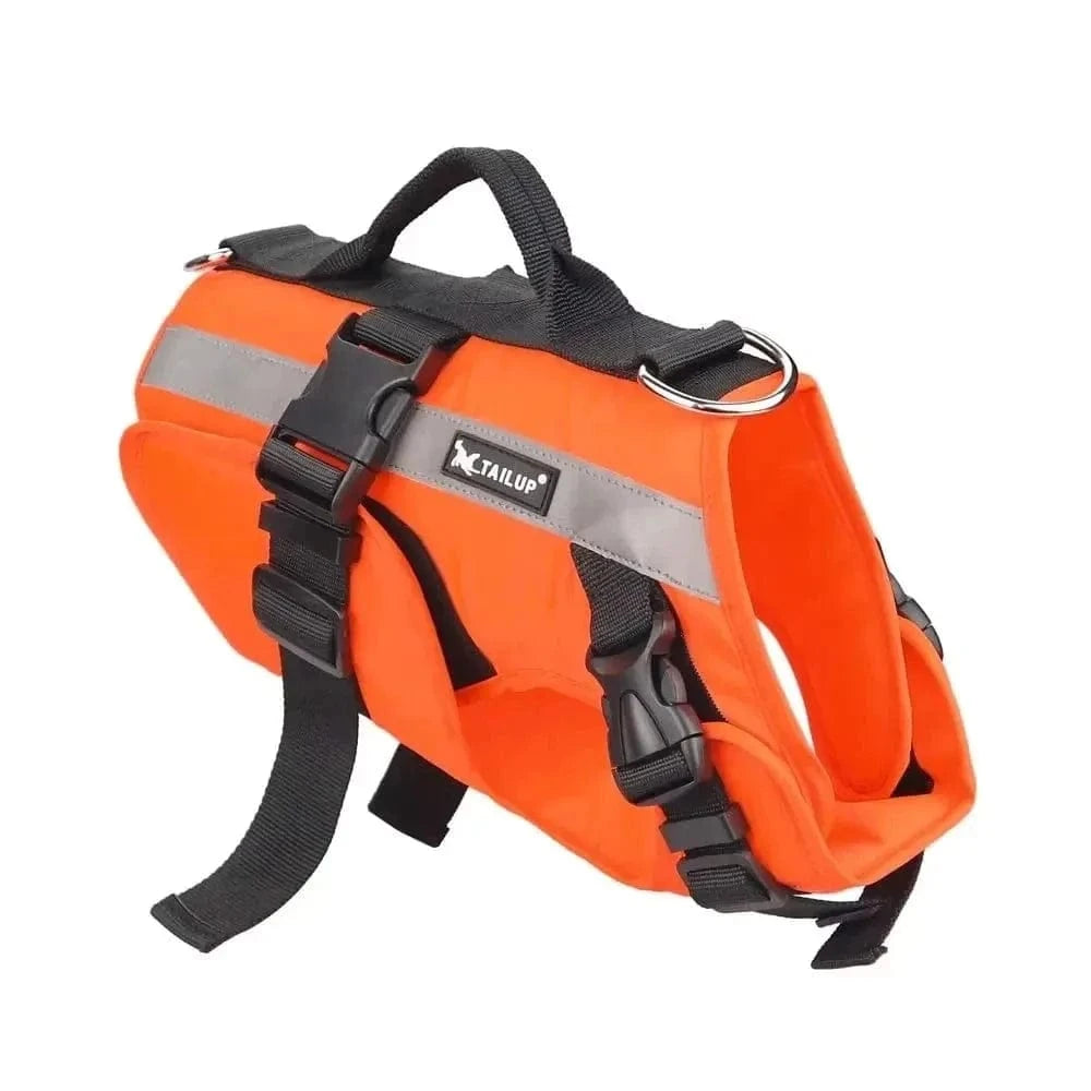 Premium Dachshund Life Jacket Orange / M The Doxie World