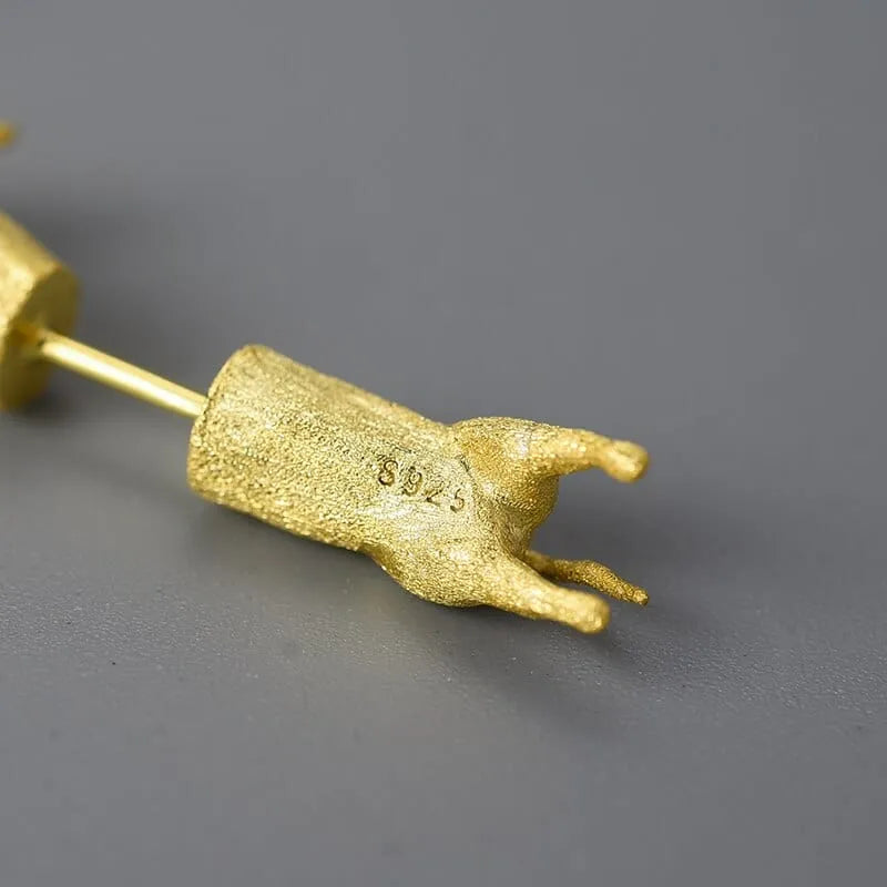 Running Dachshund Sterling Silver Earrings The Doxie World