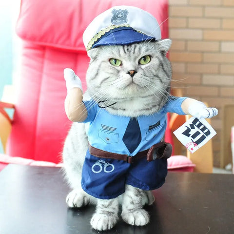 Sausage Dog Halloween Costumes Traffic policeman / L The Doxie World