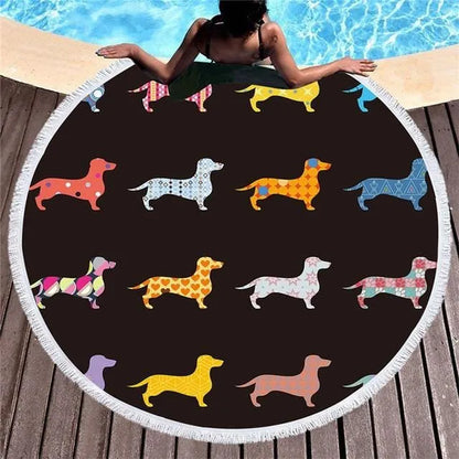 Sausage Dogs Beach Towel Sausage Dogs Beach Towel The Doxie World