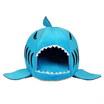 Shark Dachshund House Blue / L 58x50x55cm The Doxie World