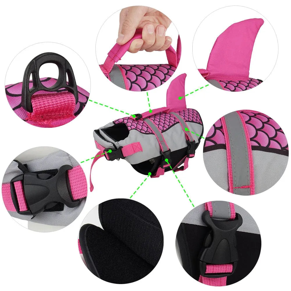 Shark Dachshund Life Jacket The Doxie World