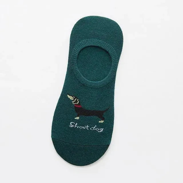 Short Dog Dachshund Socks The Doxie World