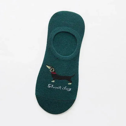 Short Dog Dachshund Socks The Doxie World