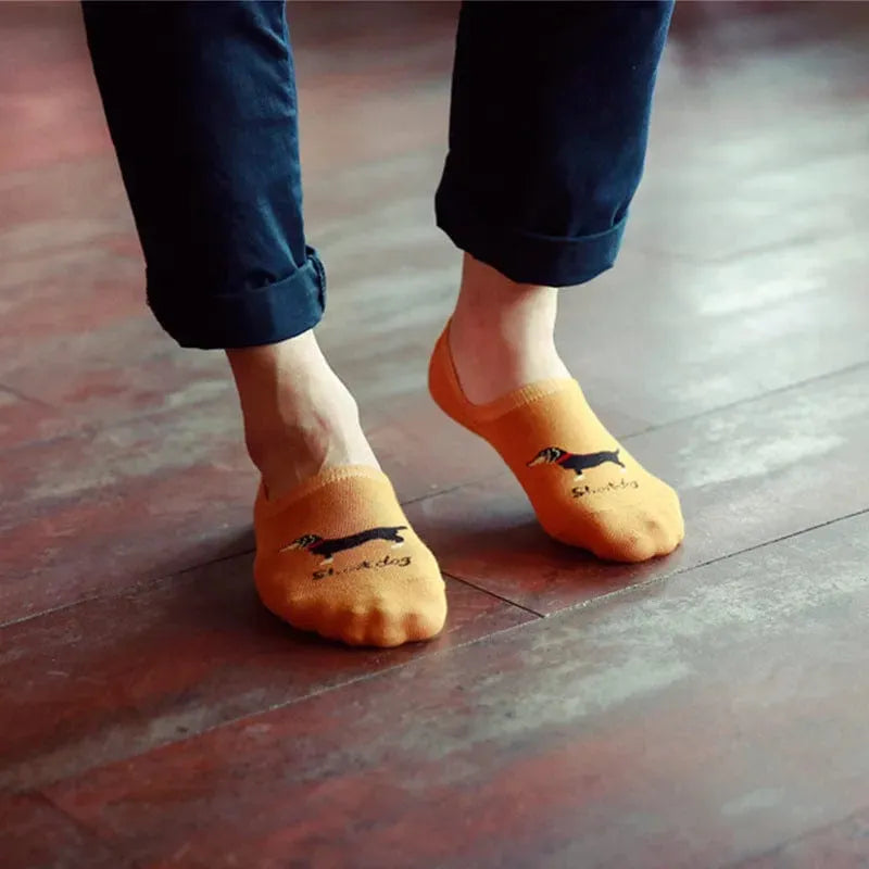 Short Dog Dachshund Socks The Doxie World