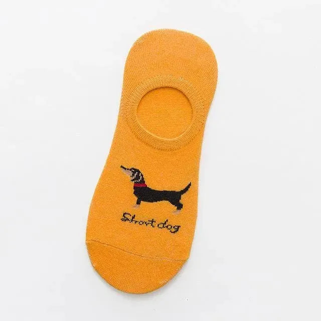 Short Dog Dachshund Socks The Doxie World