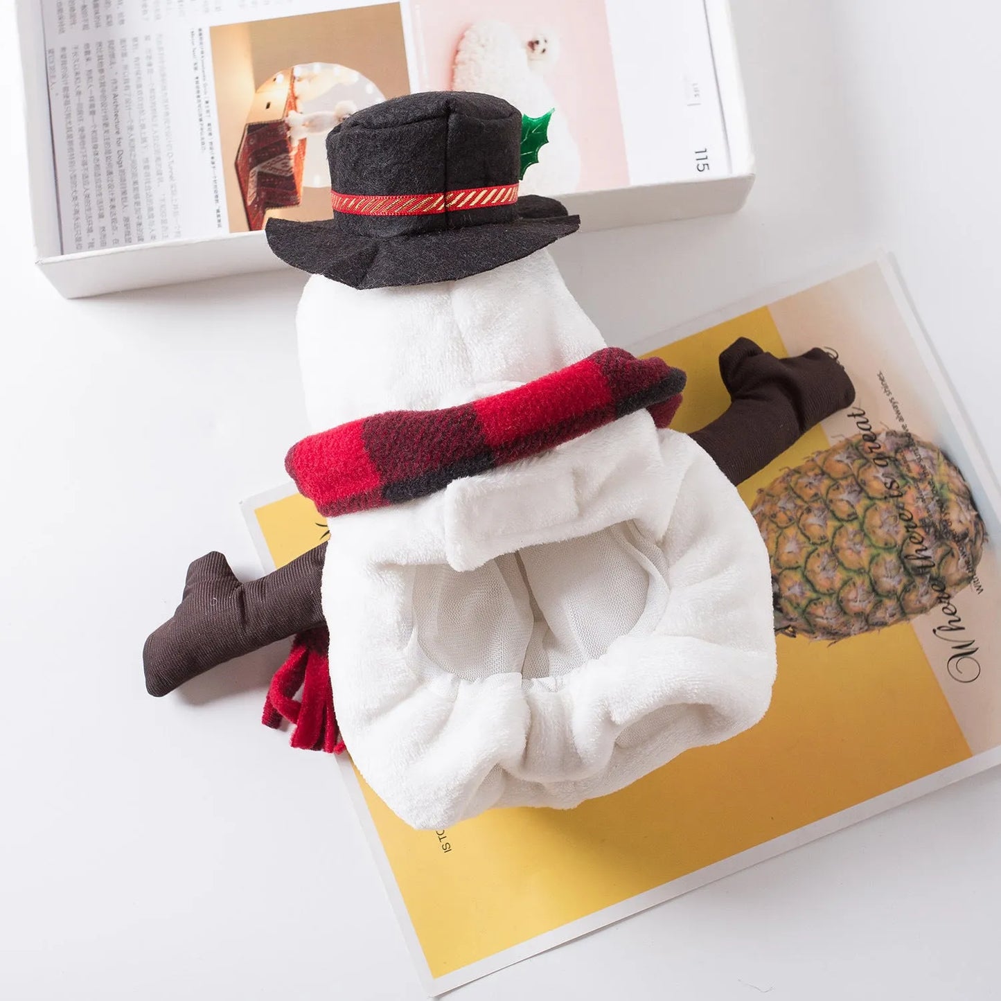 Snowman Dachshund Dog Costume The Doxie World