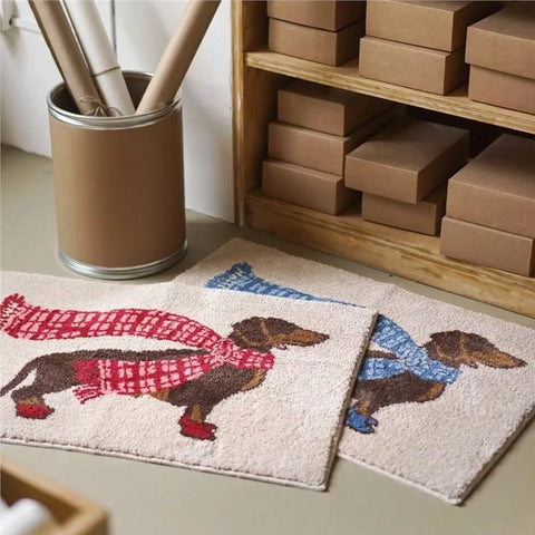 Soft Dachshund Door Mat The Doxie World