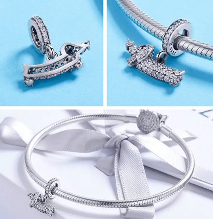 Sparkling Sterling Silver Dachshund Charm The Doxie World