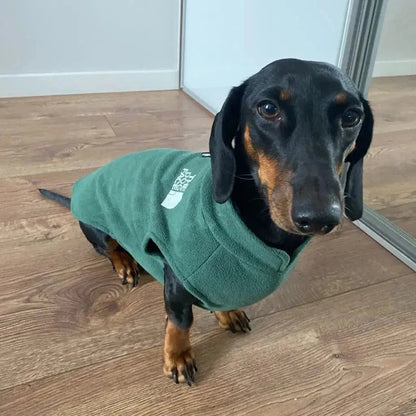 The Dog Face Dachshund Fleece Jacket The Doxie World