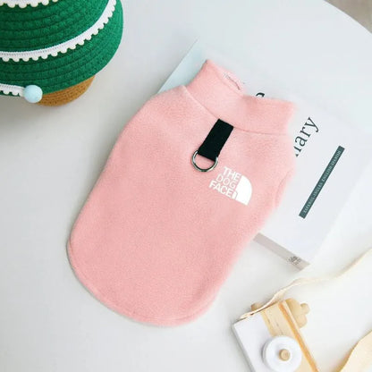 The Dog Face Dachshund Fleece Jacket Pink / S The Doxie World