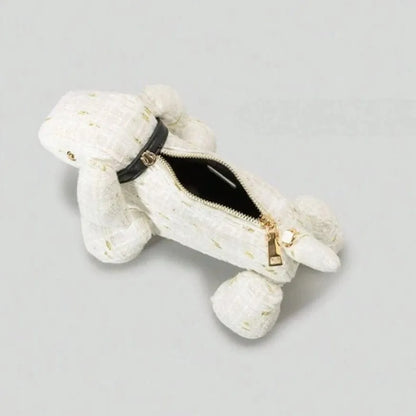 Tweed Dachshund Bag 24x16x16cm/9.44"x6.29"x6.29" The Doxie World