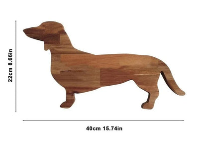 Wooden Dachshund Serving Board The Doxie World