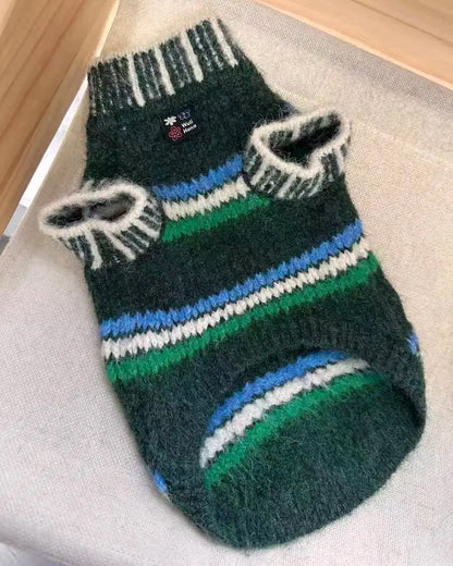 Wuli Dachshund Sweater Green / XS The Doxie World