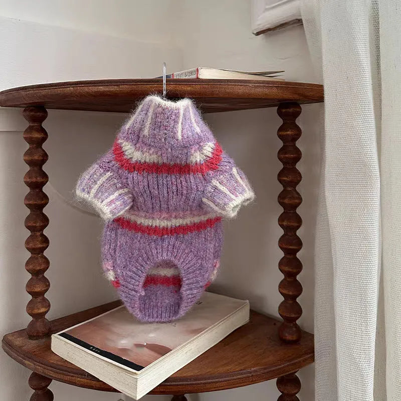 Wuli Dachshund Sweater Purple / XS The Doxie World