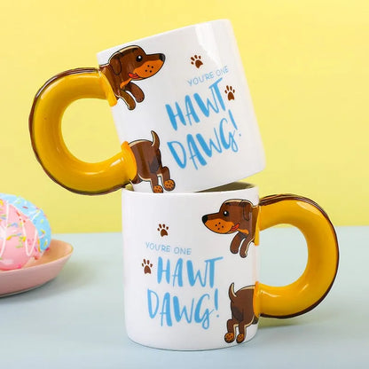 You're One Hawt Dawg Dachshund Mug The Doxie World