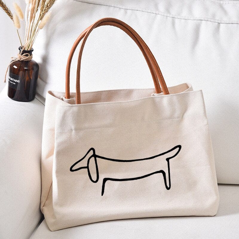 Canvas Dachshund Bag The Doxie World