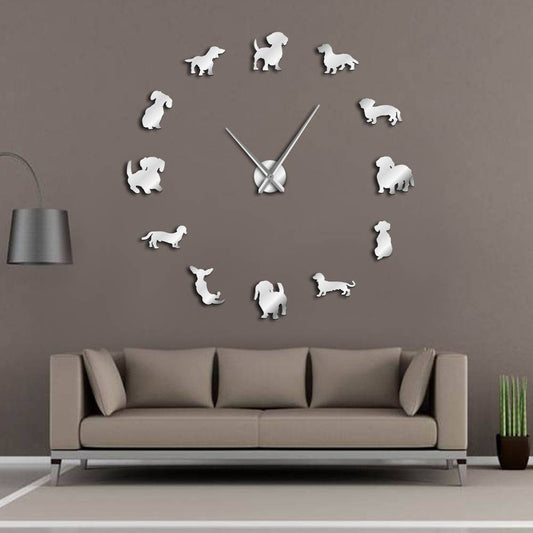 DIY Dachshund Wall Clock The Doxie World